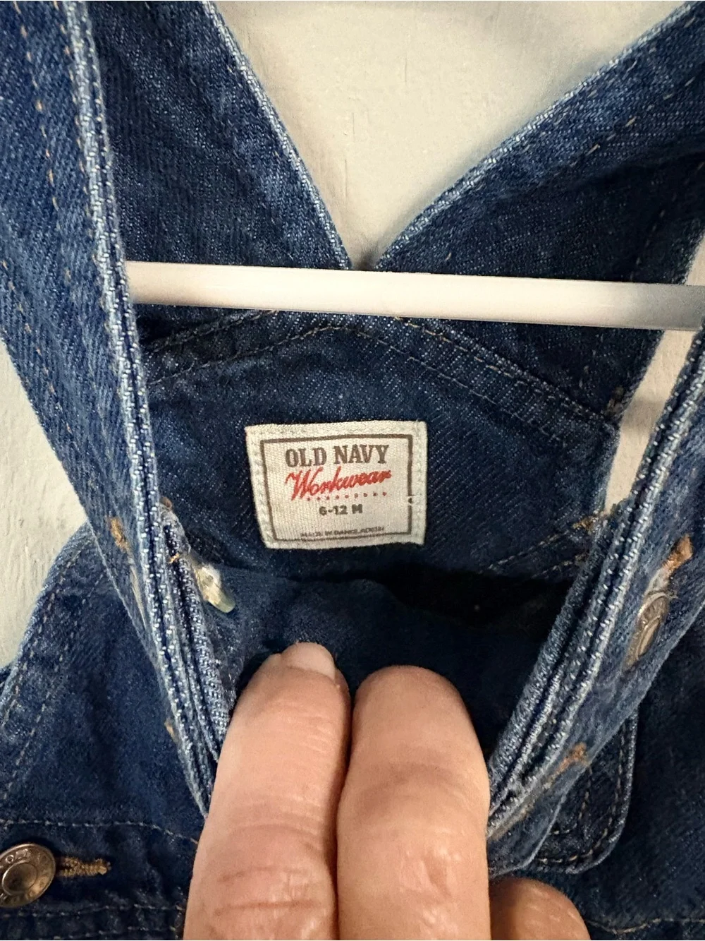 Old Navy Baby Overalls Denim Shortalls - Classic Blue